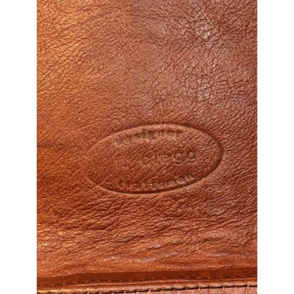 VTG 70s F.Clegg Genuine, Leather Shoulder Bag Purse Frank Clegg Boho Western - Picture 7 of 15